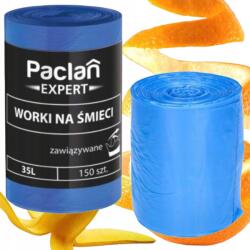 Paclan Szemetes Zsákok Paclan Univerzális Kék 35 Liter 150 Db Tekercs Erős (5900942137794)