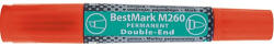Stanger Marker Stanger M260 permanent piros, kétvégű (712522)