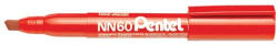 Pentel Marker Pentel NN60-B permanent vágott 3.9-5.8 mm piros (223992) - argentumshop