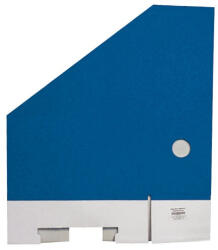 PD Iratpapucs A/4 hajtogatós 8 cm gerinccel kék