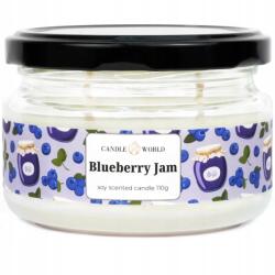  Candle World szójaviasz illatgyertya 2 kanóccal Erdei gyümölcs dzsem Blueberry Jam (áfonya dzsem) 110g (5904492170218)