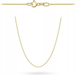 Lovrin Arany nyaklánc, 585-ös finomságú sima páncél szövés, 50 cm-es, gyermek, keresztelőre (Lovrin85391)