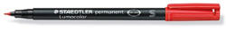 STAEDTLER Marker Staedtler Lumocolor permanent S piros (313-2)