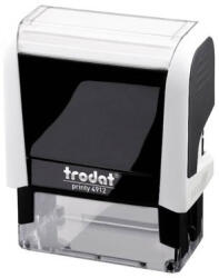 Trodat Bélyegzőház Trodat 4912 4.0 fehér, fekete párnával (43170)