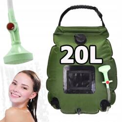  20L-ES Hordozható Kemping Zuhany Túra Túlélő Tábor Kemping (PRYSZNIIC)