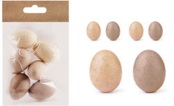 PD Húsvéti tojásdekoráció natúr/barack 6 db/csomag (72008)