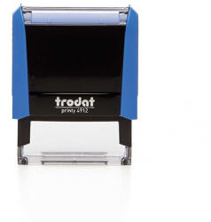 Trodat Bélyegzőház Trodat 4912 4.0 kék, fekete párnával (43155)