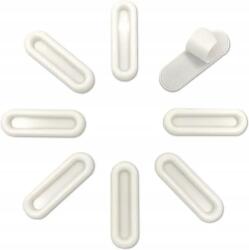  Öntapadós tolóajtó- és ablakfogantyúk 8 db Fehér (B0CH88BJ4R)