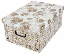 Miss Space Tárolódoboz Miss Space MAXI 51x37x24 cm Arany cseresznye virág (7016)