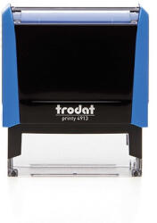 Trodat Bélyegzőház Trodat 4913 4.0 kék, fekete párnával (43185)