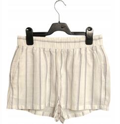 Vero Moda Női Rövidnadrág Kényelmes Stílusos Fehér Csíkos S Méret (UB000463)