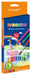 Y-Plus Színes ceruza Y-Plus+ Rainbow akvarell hegyezővel 12 db-os klt (DPC1302000000) - argentumshop
