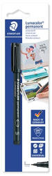 STAEDTLER Marker Staedtler Lumocolor permanent S fekete fotócímkézés bliszteres (313-9 BK-1) - argentumshop