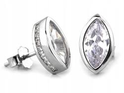 Lovrin 925-ös ezüst fülbevaló cirkóniával, fülhöz simuló, stekkeres záródással ajándéknak is kiváló (Lovrin)