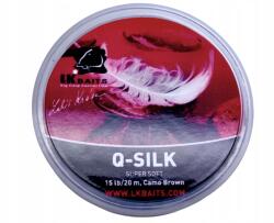LK Baits Q Silk Zsinór 15lb 20m Camo Brown (8595602006700)