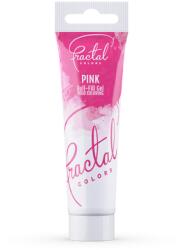 Fractal Colors Pink Fractal ételfesték gél - Rózsaszín, 30 g