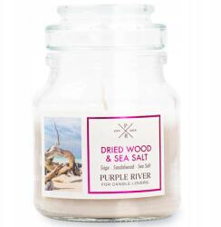 Purple River Szójaviasz illatgyertya Fa Tengeri Só 113g (4260725363705)