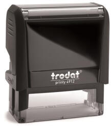 Trodat Bélyegzőház Trodat 4912 4.0 fekete, fekete párnával (43071)