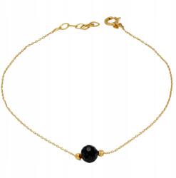 Lovrin Arany karkötő 585 fekete cirkónia köves medálokkal, két golyóval ajándék (64285761)