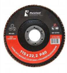 Molatool kerámia lamellás tárcsa 115 mm P40 (745110365297)