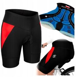 Ercole Kerékpáros Nadrág Zselés Betéttel 4XL 48 Férfi Mtb Kerékpározáshoz (Spodenki kolarskie na rower czarne R140R4XL)