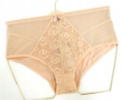 Lanny Mode Bugyi, bézs, Size XXL, csipkés, alakformáló