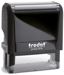 Trodat Bélyegzőház Trodat 4914 4.0 fekete, fekete párnával (47586)