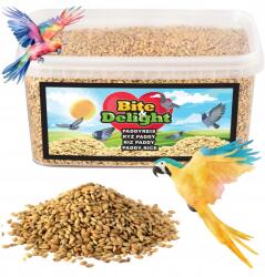  Rizs Paddy 800G Egészséges Tápláló Csemege Takarmány Papagájoknak Galamboknak Vadon Élő Madaraknak