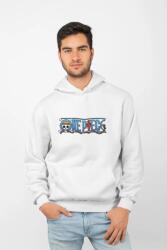  D&b Unisex Hoodie MO00039 One Piece Fehér-Méret 3XL