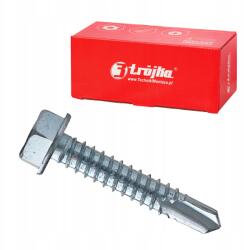 Trojka Önfúró Lemezcsavarok Hatlapfejű Fémcsavarok 6, 3x25 mm 250 darab (WS 6.3X25)