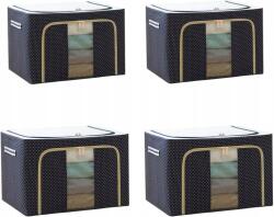 Guo Feng Diao Összecsukható szövetdoboz, acélvázzal, 2x 72 L, 2x 66 L (B096W297XT)