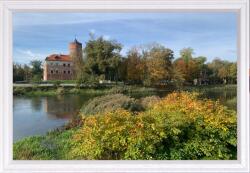 Marek & Darek Klasszikus képkeret falra és asztalra, 20x30 cm, fa, fehér (5904996595777)