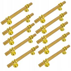 B&B 10 x Apollo bútorfogantyú, reling, 96 mm, arany (Z10 U110 L96 ZL)