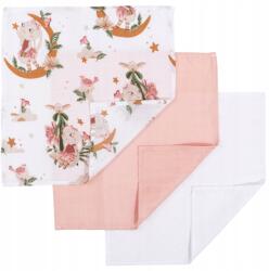 Jukki 3 Darabos Muszlin Pólya Szett 30 x 30 cm 3 db Pólya (5904506826087)