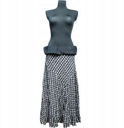 Marks & Spencer Marks&Spencer Maxi Hosszú Szoknya Elegáns Kényelmes Fekete-Fehér 44-es Méret (UB000189)