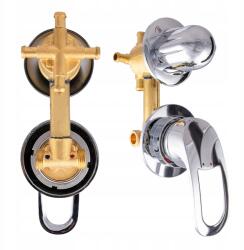 Sannit Cserecsaptelep Zuhanykabinhoz Zuhanypanel 10CM 4 Funkció (BZ11041)