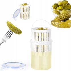  Uborka Befőttes Üveg Szilázs Pác Homokóra (WWSRT6938)