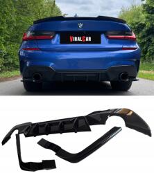  Lökhárító Diffúzor Spoiler Mpc Bmw G21 G20 Pre LCI Fekete Fényes