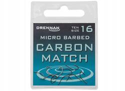 Drennan Carbon Match horgok, 20-as méret (HSCMTM020)
