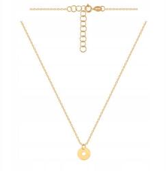 Lovrin Divatos, 585-ös arany nyaklánc horgony mintával és kör alakú díszítéssel a szeretett személynek (61111621)