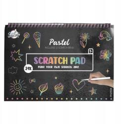 Craft Universe Pasztell Kaparós Tömb A4 2 Rajzceruza