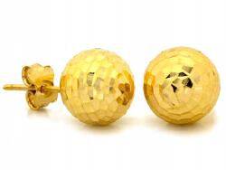 Lovrin Arany fülbevaló 585 karika elegáns ajándéknak (50752755)