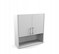  Függő Szekrény Fehér Matt 2 Ajtós 3 Polcos 62x56x20 CM Zuzia (ZUZIA_1P_62X56X20-BIA)