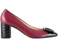 Högl Hogl női bordó bőr cipő 35-ös méret (4-105060-83000)