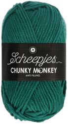Scheepjes Chunky Monkey 1062 Evergreen - örökzöld akril fonal