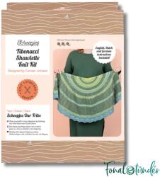 Scheepjes Fibonacci Shawlette - kendő minta + fonal csomag