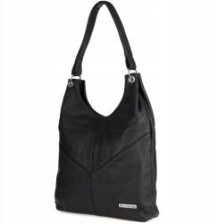 Beltimore Női bőr kézitáska nagy táska A4 Beltimore (970czarna)