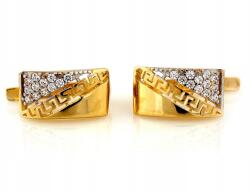 Lovrin Női arany fülbevaló 585 angol cirkóniákkal modern 14 karátos (55648970)