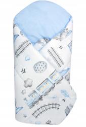 Ankras Bébi Takaró 80x80 Merevített (CIUCHCIA Rożek 80/80-kokos NIEBIESKI)