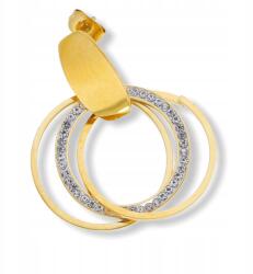  Ewena arany színű acél fülbevaló